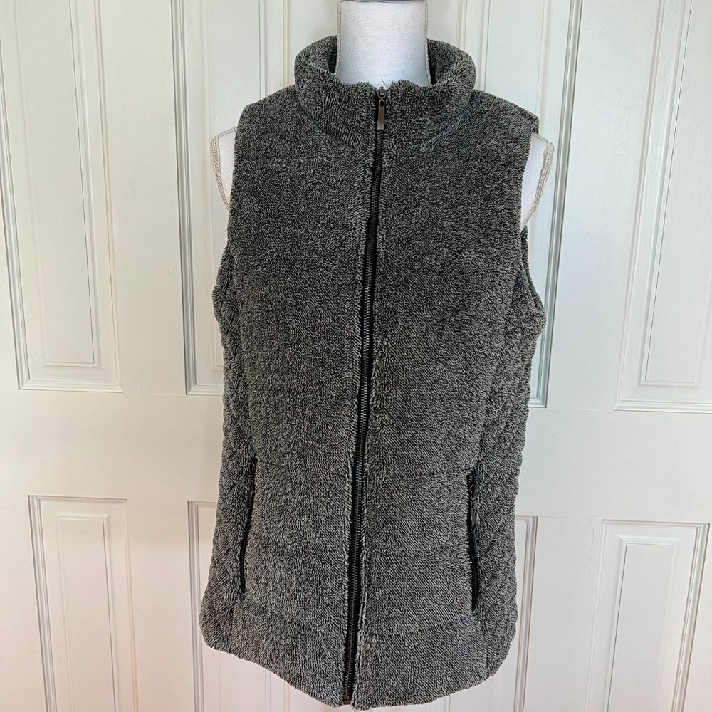 New LEMON TART Skyros Textured Fleece Vest